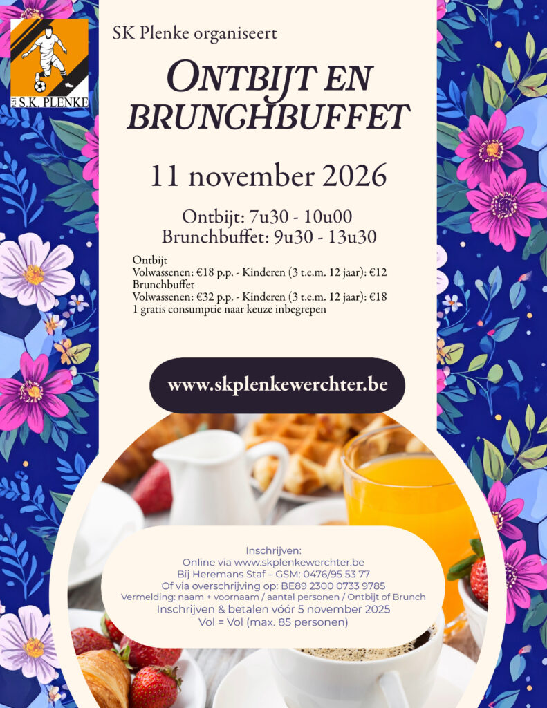 Ontbijt en buffet 11 nov 2026